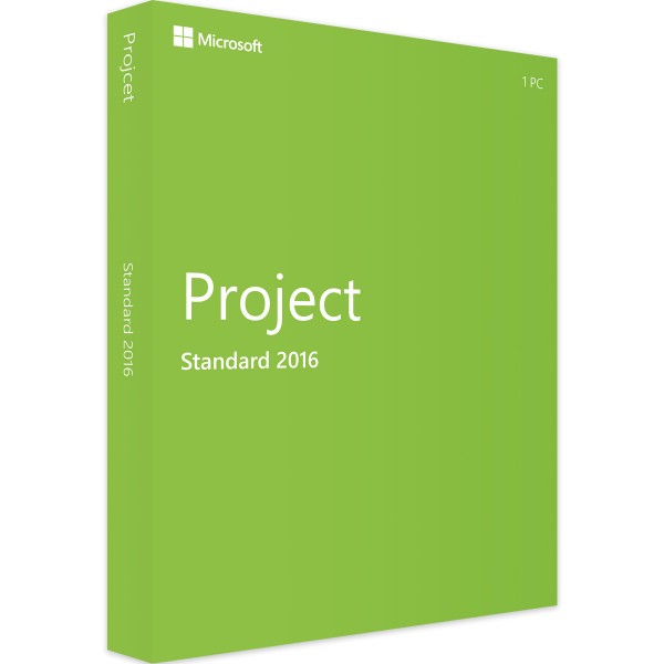 Microsoft Project 2016 Standard | für Windows