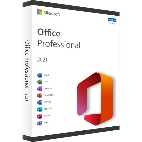 Microsoft Office 2021 Professional | für Windows