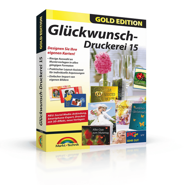 Ashampoo Glückwunsch Druckerei 15 | für Windows