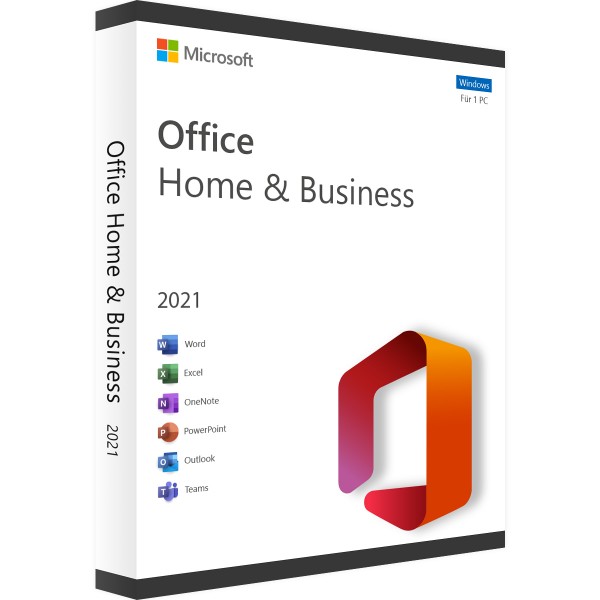 Microsoft Office 2021 Home and Business | für Windows / Mac
