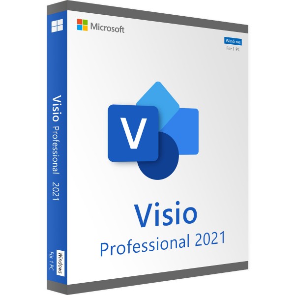 Microsoft Visio 2021 Professional | für Windows - Retail